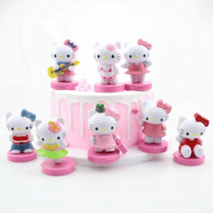 Figurines Hello Kitty and Friends x8