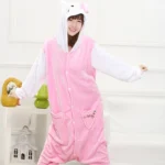 Pyjama Hello Kitty combinaison rose
