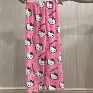 Pantalon de pyjama Hello Kitty rose