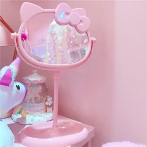 Miroir sur pied Hello Kitty