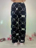 Pantalon de pyjama Hello Kitty noir chic