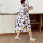 Pyjama long Peanuts Hello Kitty