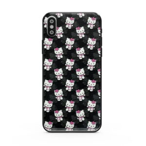 Coque Hello Kitty noire pour smartphone