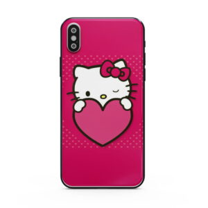 Coque Hello Kitty rouge pour smartphone