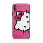 Coque Hello Kitty à pois
