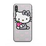 Coque Hello Kitty grise