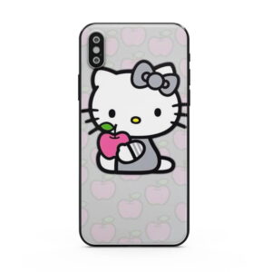 Coque Hello Kitty grise
