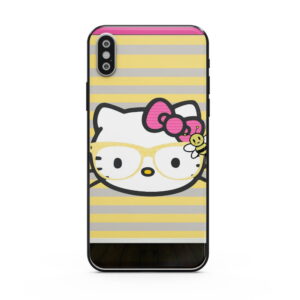 Coque Hello Kitty jaune