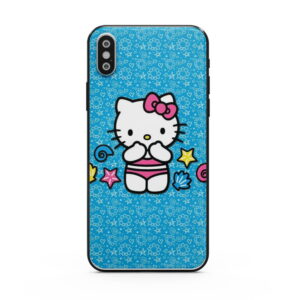 Coque Hello Kitty bleue
