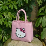 Sac à main Hello Kitty simple rose