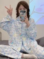 Pyjama Cinnamoroll carreaux coton