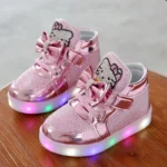 Chaussure Hello Kitty nœud rose