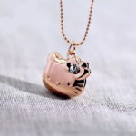 Collier Hello Kitty or rose