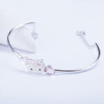 Bracelet Hello Kitty cristal violet