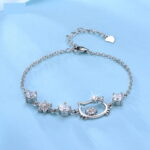 Bracelet Hello Kitty charms blanc