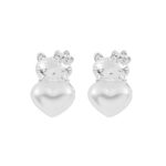 Boucle d’oreille Hello Kitty cœur