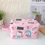 Trousse de maquillage Hello Kitty et Doreamon