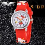 Montre Hello Kitty classique rouge