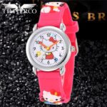 Montre Hello Kitty classique rose
