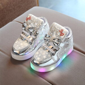 Chaussures Hello Kitty étoile argent