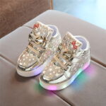 Chaussures Hello Kitty étoile or