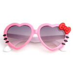 Lunettes de soleil Hello Kitty cœur