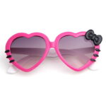 Lunettes de soleil Hello Kitty cœur rose