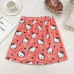 Short de pyjama Hello Kitty saumon