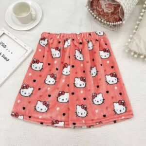 Short de pyjama Hello Kitty saumon