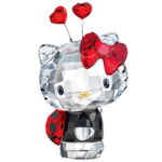 Figurine Hello Kitty cristal noir