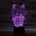 Lampe Hello Kitty 3D