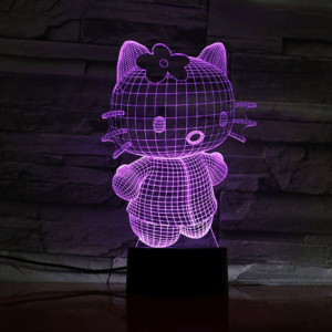 Lampe Hello Kitty 3D