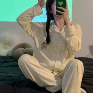 Pyjama Pompompurin jaune en coton