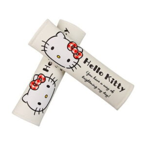 Housse ceinture de sécurité Hello Kitty blanc