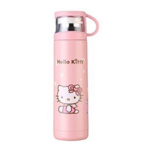 Bouteille d’eau Hello Kitty rose