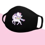 Masque Hello Kitty licorne