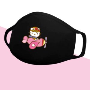 Masque Hello Kitty aviatrice
