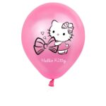 Ballons Hello Kitty roses