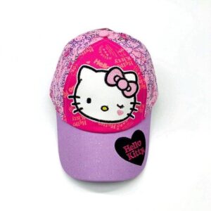 Casquette Hello Kitty clin rose