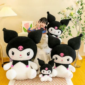 Peluche Kuromi géant 45cm ou 70cm