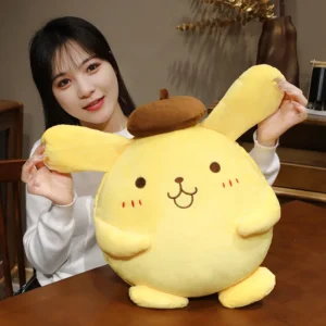 Peluche Pompompurin Joyeux 40 ou 50 cm