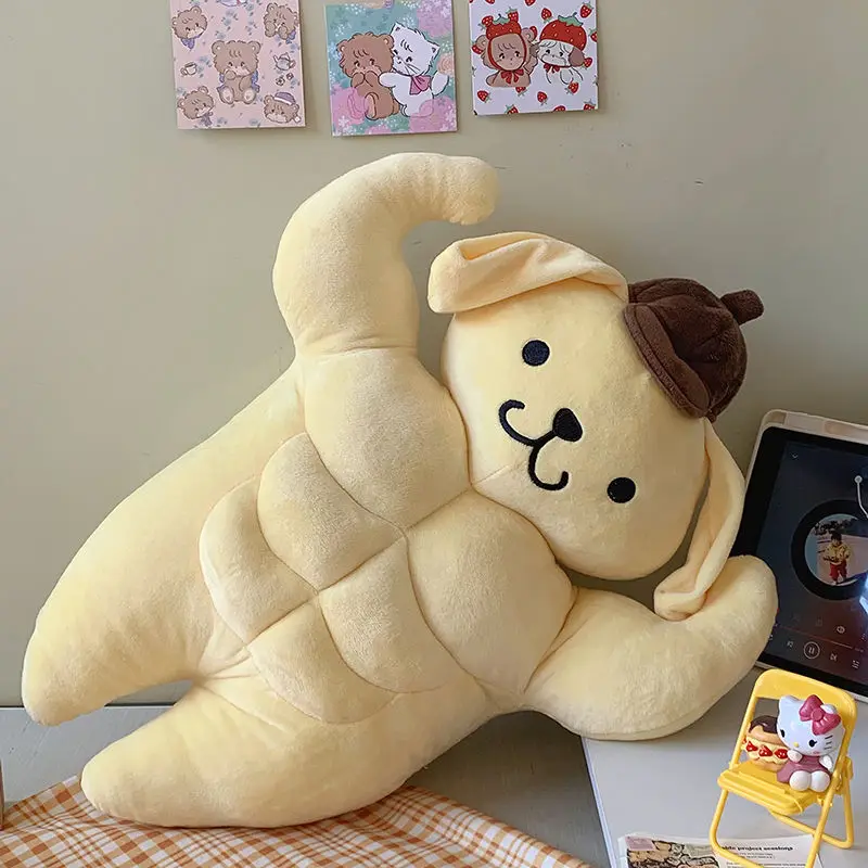 Peluche Pompompurin musclé – Image 2