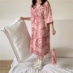 Pyjama long Hello Kitty rouge