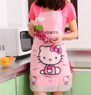 Tablier Hello Kitty transparent