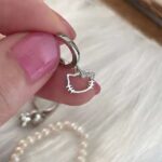 Boucle d'oreille Hello Kitty tendance