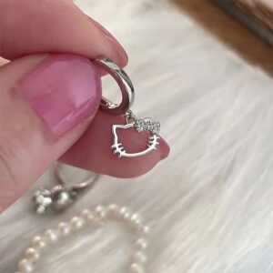 Boucle d'oreille Hello Kitty tendance