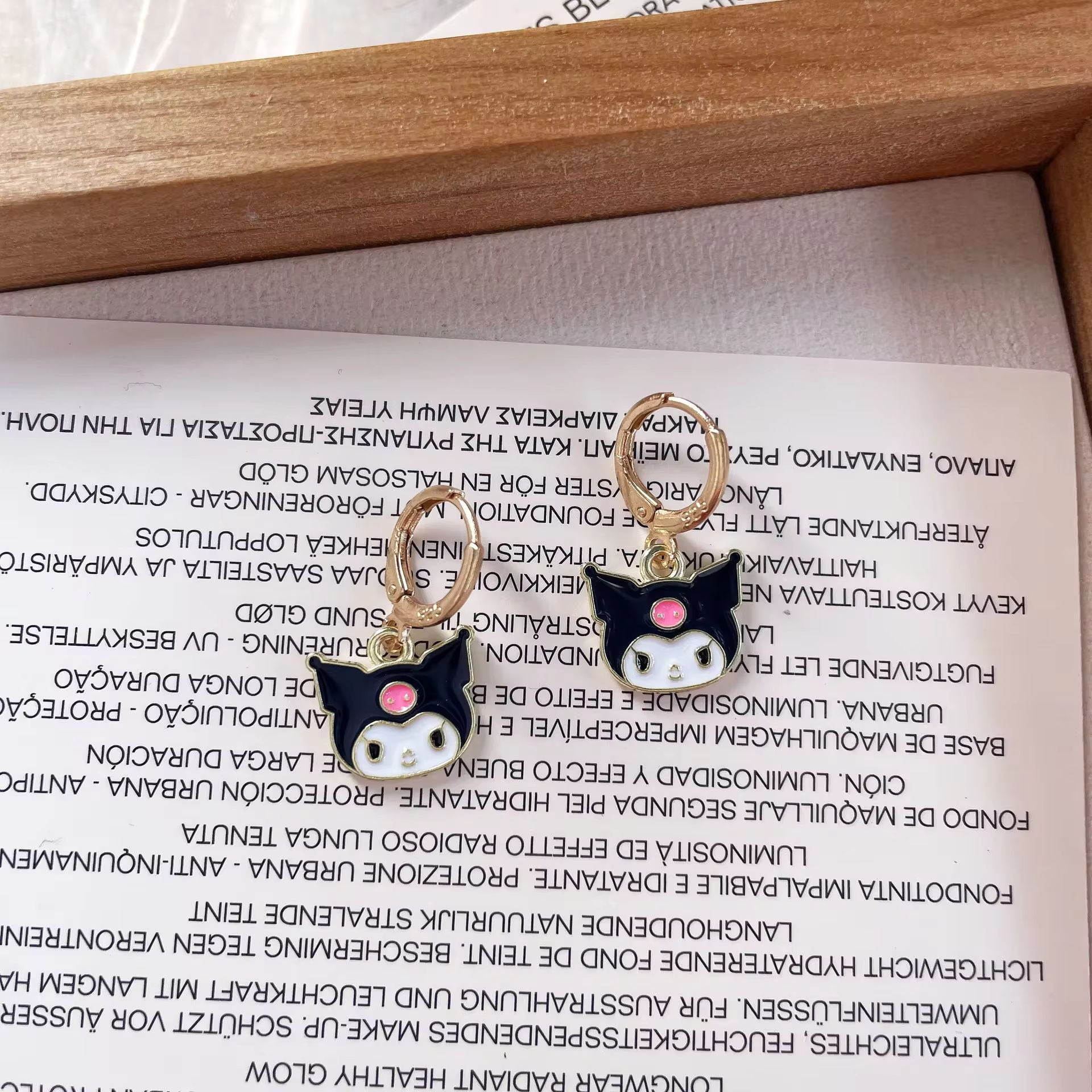 Boucle d’oreille Kuromi