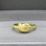 Bague Hello Kitty plaqué or