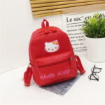 Sac à dos Hello Kitty punk rouge