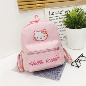 Sac à dos Hello Kitty punk rose